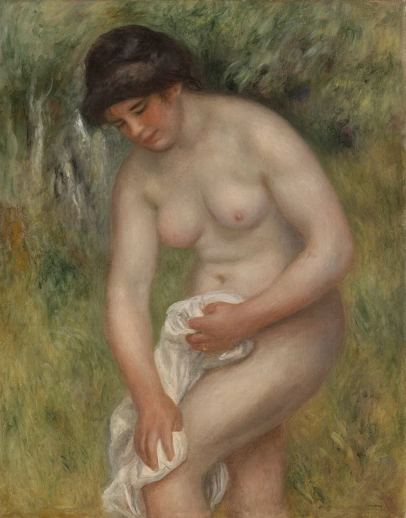 Bagnante si asciuga - 1901, Barnes Foundation